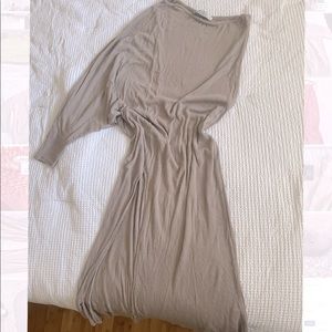 Free People Beach one sleeve slit dress